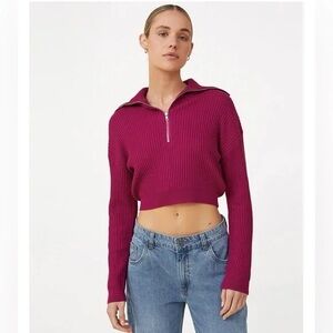 Cotton on cropped sweater